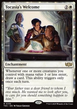 Tocasia's Welcome⁣ - Commander: Tarkir: Dragonstorm⁣ (Rare)⁣ [135]