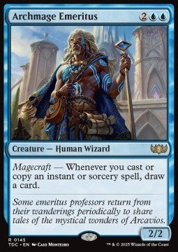 Archmage Emeritus⁣ - Commander: Tarkir: Dragonstorm⁣ (Rare)⁣ [145]
