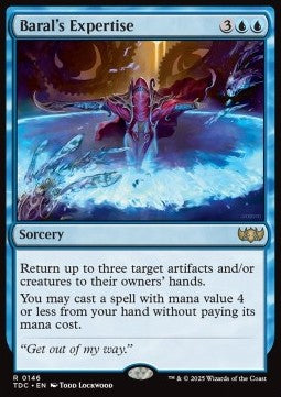 Baral's Expertise⁣ - Commander: Tarkir: Dragonstorm⁣ (Rare)⁣ [146]