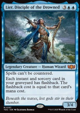 Lier, Disciple of the Drowned⁣ - Commander: Tarkir: Dragonstorm⁣ (Mythic)⁣ [157]