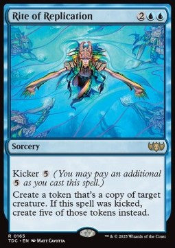 Rite of Replication⁣ - Commander: Tarkir: Dragonstorm⁣ (Rare)⁣ [165]