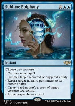 Sublime Epiphany⁣ - Commander: Tarkir: Dragonstorm⁣ (Rare)⁣ [167]