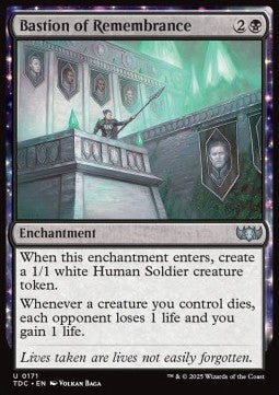 Bastion of Remembrance⁣ - Commander: Tarkir: Dragonstorm⁣ (Uncommon)⁣ [171]