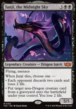 Junji, the Midnight Sky - Commander: Tarkir: Dragonstorm (Mythic) [TDC-183]