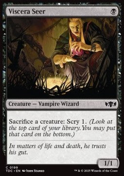 Viscera Seer⁣ - Commander: Tarkir: Dragonstorm⁣ (Common)⁣ [199]