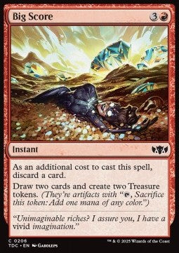 Big Score⁣ - Commander: Tarkir: Dragonstorm⁣ (Common)⁣ [206]