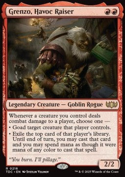 Grenzo, Havoc Raiser⁣ - Commander: Tarkir: Dragonstorm⁣ (Rare)⁣ [216]
