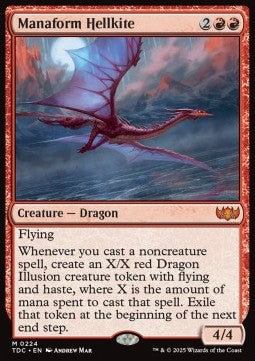 Manaform Hellkite⁣ - Commander: Tarkir: Dragonstorm⁣ (Mythic)⁣ [224]