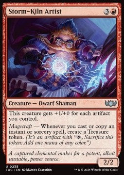 Storm-Kiln Artist⁣ - Commander: Tarkir: Dragonstorm⁣ (Uncommon)⁣ [235]