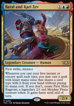 Baral and Kari Zev⁣ - Commander: Tarkir: Dragonstorm⁣ (Rare)⁣ [282]