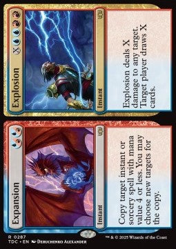 Expansion // Explosion⁣ - Commander: Tarkir: Dragonstorm⁣ (Rare)⁣ [287]