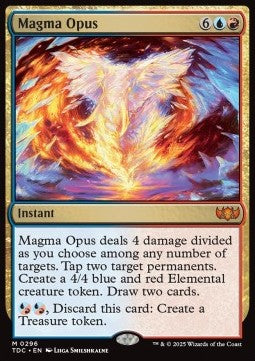 Magma Opus⁣ - Commander: Tarkir: Dragonstorm⁣ (Mythic)⁣ [296]