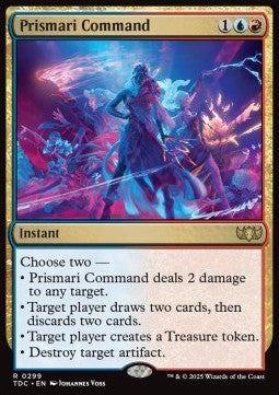 Prismari Command⁣ - Commander: Tarkir: Dragonstorm⁣ (Rare)⁣ [299]