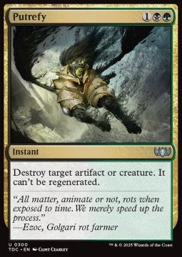 Putrefy - Commander: Tarkir: Dragonstorm (Uncommon) [TDC-300]
