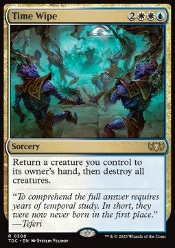 Time Wipe⁣ - Commander: Tarkir: Dragonstorm⁣ (Rare)⁣ [308]