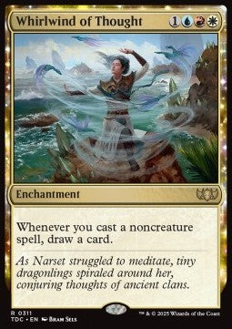 Whirlwind of Thought⁣ - Commander: Tarkir: Dragonstorm⁣ (Rare)⁣ [311]
