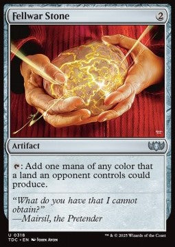 Fellwar Stone⁣ - Commander: Tarkir: Dragonstorm⁣ (Uncommon)⁣ [318]