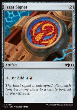 Izzet Signet⁣ - Commander: Tarkir: Dragonstorm⁣ (Common)⁣ [320]