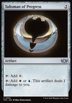 Talisman of Progress⁣ - Commander: Tarkir: Dragonstorm⁣ (Uncommon)⁣ [333]