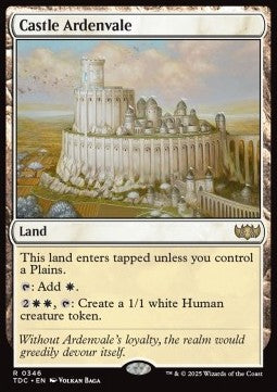 Castle Ardenvale⁣ - Commander: Tarkir: Dragonstorm⁣ (Rare)⁣ [346]