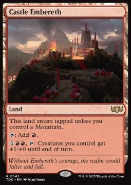 Castle Embereth⁣ - Commander: Tarkir: Dragonstorm⁣ (Rare)⁣ [347]