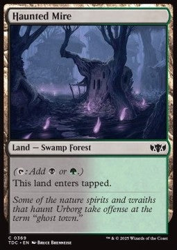 Haunted Mire - Commander: Tarkir: Dragonstorm (Common) [TDC-369]