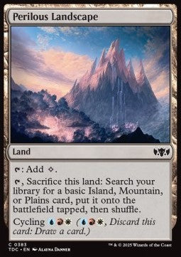 Perilous Landscape⁣ - Commander: Tarkir: Dragonstorm⁣ (Common)⁣ [383]