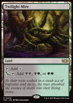Twilight Mire - Commander: Tarkir: Dragonstorm (Rare) [TDC-409]