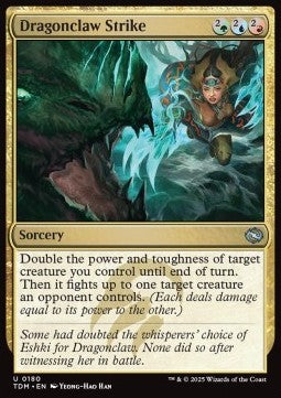 Dragonclaw Strike⁣ - Tarkir: Dragonstorm⁣ (Uncommon)⁣ [180]