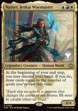 Narset, Jeskai Waymaster (V.2)⁣ - Tarkir: Dragonstorm: Promos⁣ (Rare)⁣ [209]