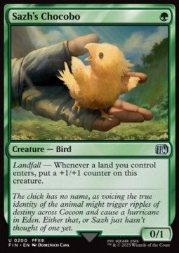 Sazh's Chocobo⁣ - Magic: The Gathering - FINAL FANTASY⁣ (Uncommon)⁣ [200]