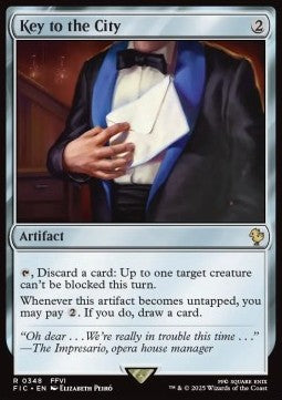 Key to the City⁣ - Commander: Magic: The Gathering - FINAL FANTASY⁣ (Rare)⁣ [348]