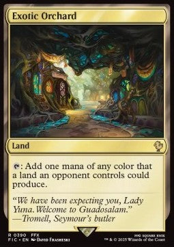 Exotic Orchard⁣ - Commander: Magic: The Gathering - FINAL FANTASY⁣ (Rare)⁣ [390]