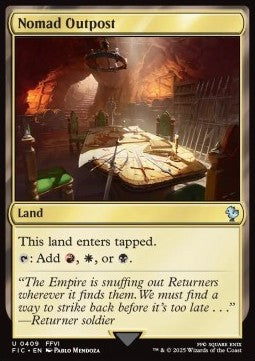 Nomad Outpost⁣ - Commander: Magic: The Gathering - FINAL FANTASY⁣ (Uncommon)⁣ [409]