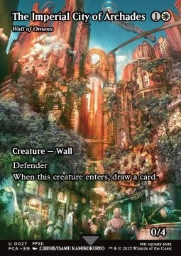 Wall of Omens⁣ - Magic: The Gathering - FINAL FANTASY Through the Ages⁣ (Uncommon)⁣ [27]