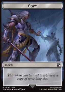 Copy Token // Moogle Token (W 1/2) (V.1) - FINAL FANTASY: Tokens (Token) [TFIN-T 1/11]