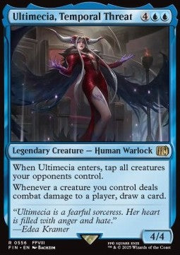 Ultimecia, Temporal Threat (V.2)⁣ - Magic: The Gathering - FINAL FANTASY: Extras⁣ (Rare)⁣ [556]