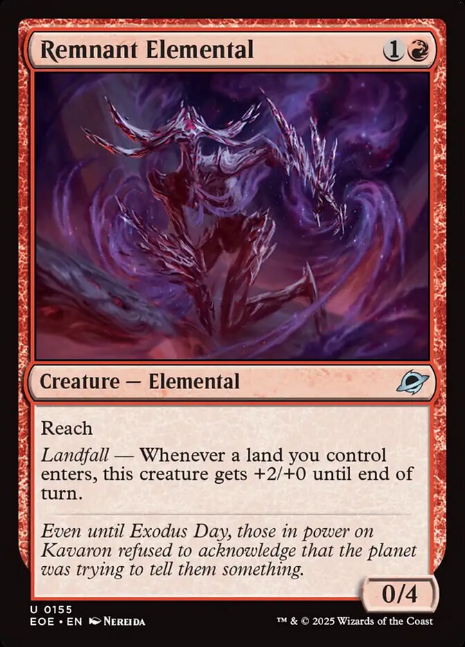 Front face