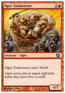 Ogre Taskmaster⁣ - Eighth Edition⁣ (Uncommon)⁣ [205]