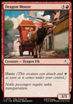 Dragon Moose (V.2) - Magic: The Gathering | Avatar: The Last Airbender: Eternal (Common) [TLE-278]