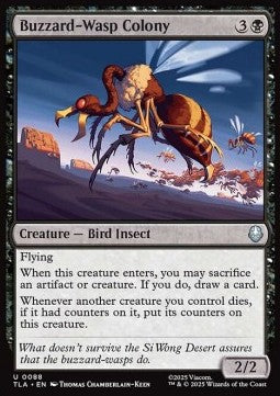Buzzard-Wasp Colony - Magic: The Gathering | Avatar: The Last Airbender (Uncommon) [TLA-88]