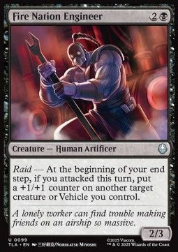 Fire Nation Engineer - Magic: The Gathering | Avatar: The Last Airbender (Uncommon) [TLA-99]