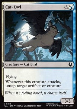 Cat-Owl - Magic: The Gathering | Avatar: The Last Airbender (Common) [TLA-212]
