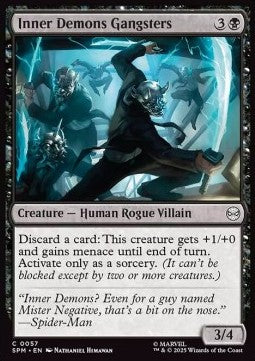Inner Demons Gangsters - Magic: The Gathering | Marvel's Spider-Man (Common) [SPM-57]