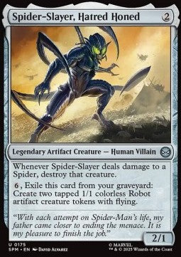 Spider-Slayer, Hatred Honed - Magic: The Gathering | Marvel's Spider-Man (Uncommon) [SPM-175]
