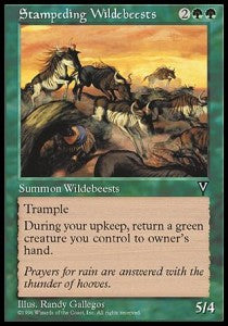 Stampeding Wildebeests⁣ - Visions⁣ (Uncommon)