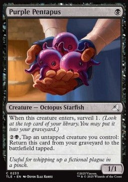 Purple Pentapus - Magic: The Gathering | Avatar: The Last Airbender: Eternal (Common) [TLE-233]