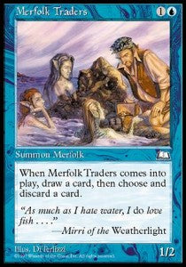 Merfolk Traders⁣ - Weatherlight⁣ (Common)
