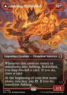 Ashling, Rekindled // Ashling, Rimebound - Lorwyn Eclipsed: Extras (Rare) [XECL-290]
