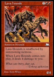 Lava Hounds - Weatherlight (Uncommon)
